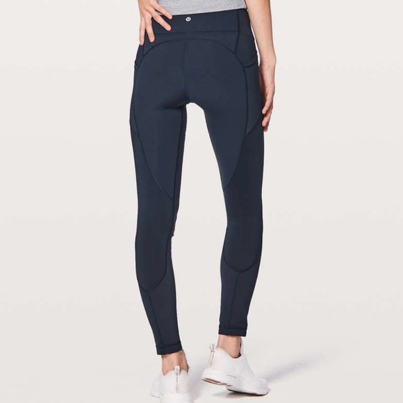 Lululemon All the Right Places High Rise Leggings 4 Navy - Picture 2 of 4